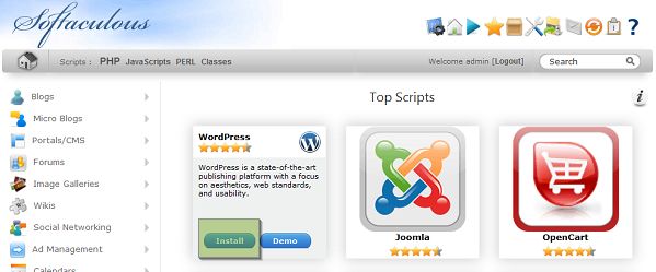 WordPress telepítés lépései