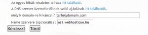 .hu domain technikai ellenőrzése